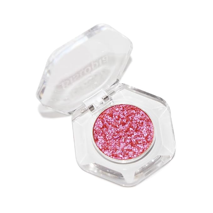 Bistopia Holographic Glitter Single Eyeshadow, Pearlescent Shimmer Metallic Cream Powder Eye Makeup, Blendable Long Lasting Waterproof, Multi-Use Face Highlighter, 2g (Oriel)