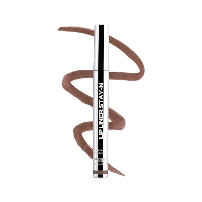 Sacheu Lip Liner STAY-N Peel Off Lip Stain, Longwear, HEY-zel