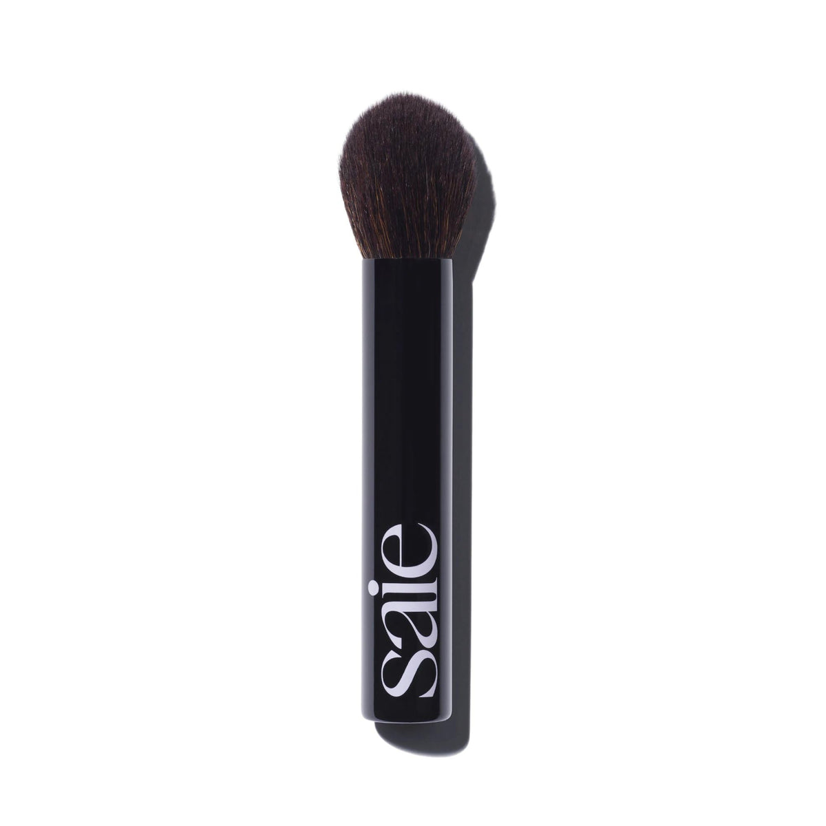 Saie The Fluffy Brush - Soft, Multi-Use Pressed + Loose Powder Brush - Fluffy Makeup Brush with Tapered Tip for Precise Application - Vegan, Cruelty-Free (1 Count)