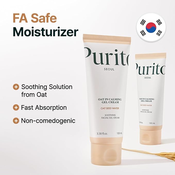 PURITO Oat Calming Gel Cream | Soothing Blemish Care for Sensitive Skin