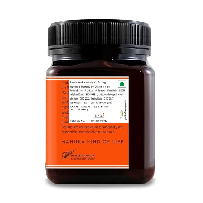 Wedderspoon Raw Manuka Honey 150+ MGO, 35.2 Oz, Unpasteurized New Zealand Honey, Non-GMO, BPA-Free Jar, Superfood & Natural Wellness Support
