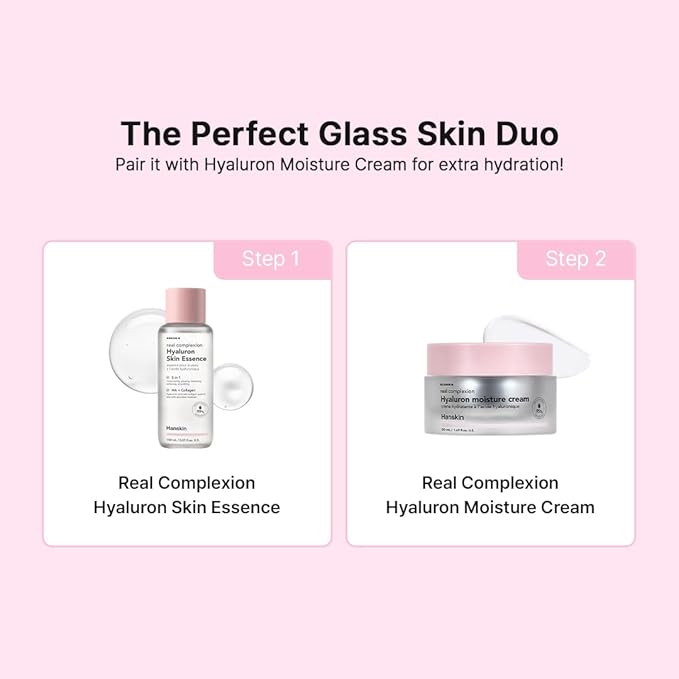 Hanskin Hyaluron Skin Essence, Hydrating Toner for Dry Skin, 5.07 fl oz
