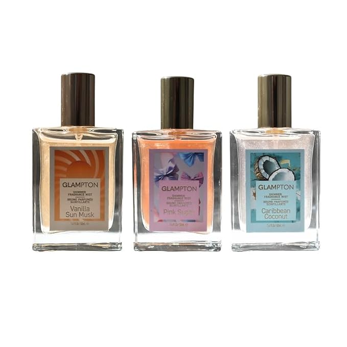 Glampton Shimmer Fragrance Mist Set