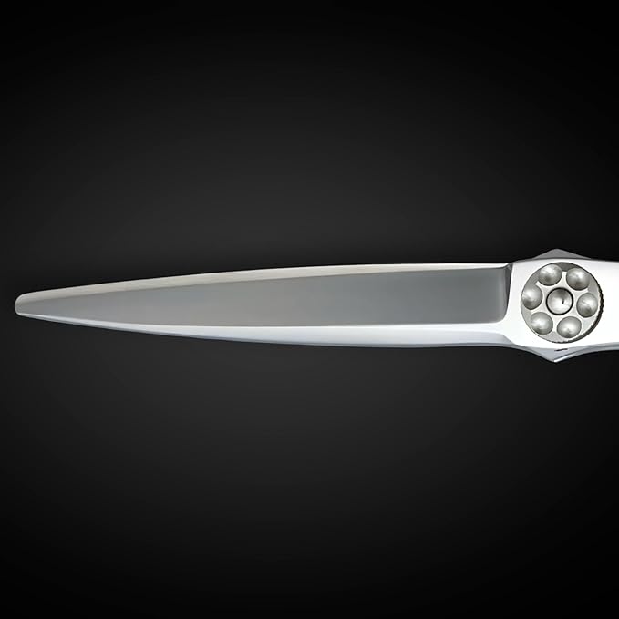 Saki Shears Grand Master Professional Hair Cutting Scissors - 6" Length - VG10 Japanese Steel Razor Edge Barber Scissors for Men and Women