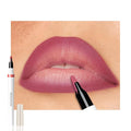 FeiCuiYun Matte Calligraphy Liquid Lip Liner Lipstick Pencil, Purple Long-Lasting Transfer-Proof Lip Stain, Lightweight Lipstick, Sheer Buildable Color, Fades to a Natural Wash of Colors