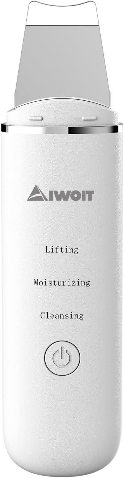 AIWOIT Face Scrubber Skin Spatula, Blackhead Remover Tools, Black Head Remover for Face and Nose, Pore Cleaner for Facial, Deep Cleansing Whitehead Removal Extractor, Skin Care Gifts for Women