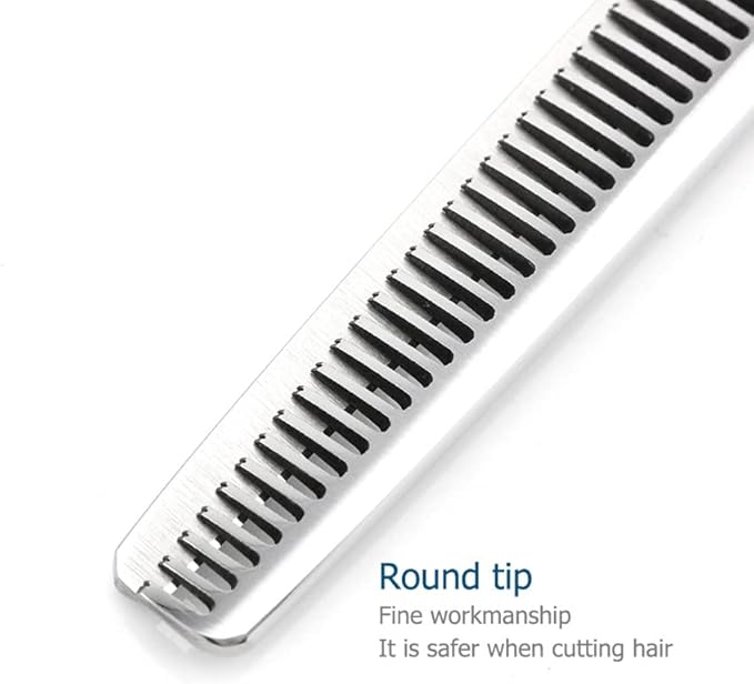 KINSARO 6 Inch Professional Hair Thinning Scissors, 440C Texturizing Shears