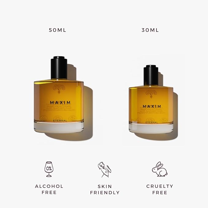 Eternal perfume oils Maxim Perfume for men Long Lasting Eau de Parfum Alcohol Free womens perfume Unisex Luxury perfumes for Him (Pack of 2)