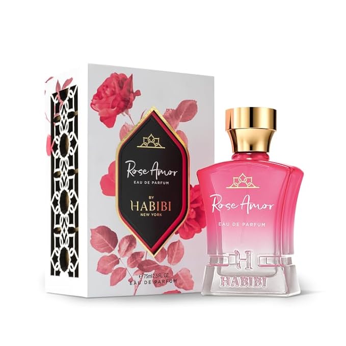 H HABIBI Rose Amor Arabian Perfume for Women Eau de Parfum 75 ml
