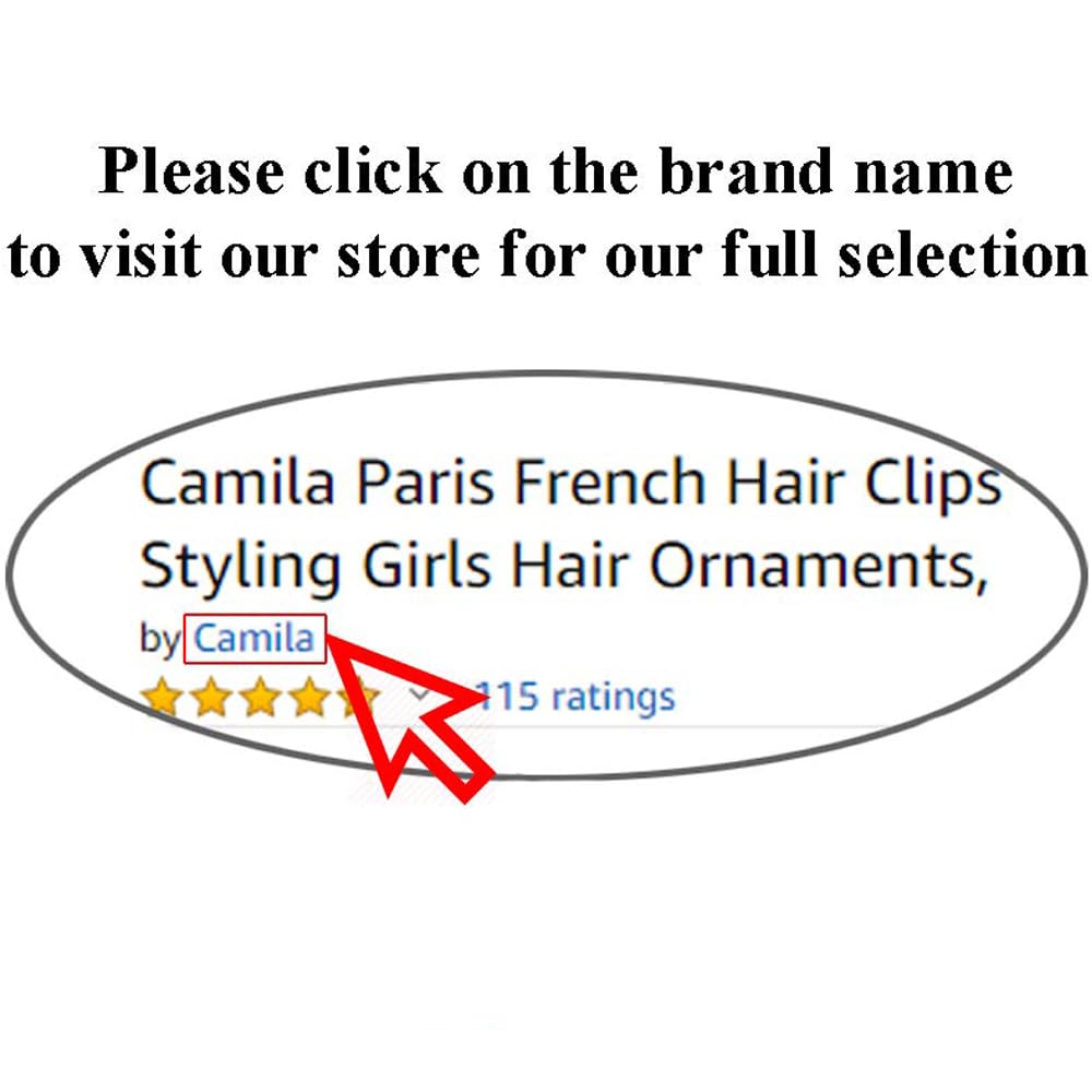 Camila Paris CP3646 French Headband for Women, Beige, Strong Hold Grip Women's Hair Band, Very Flexible, No Slip and Durable Styling Girls Hair Accessories, Made in France