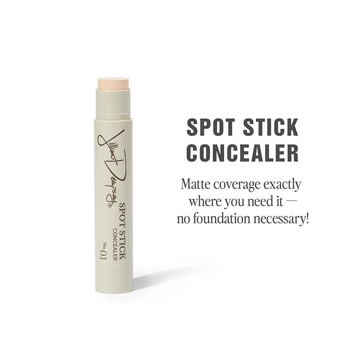 Jillian Dempsey Spot Stick Matte Concealer, No. 01 Alabaster, Cool Pink