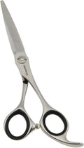 FOLELLO Hair Cutting Scissor – 5.5" 440C Japan Stainless Steel with Sword Blade and Ball Bearing Tension Screw – Grooming Tool for Men and Women