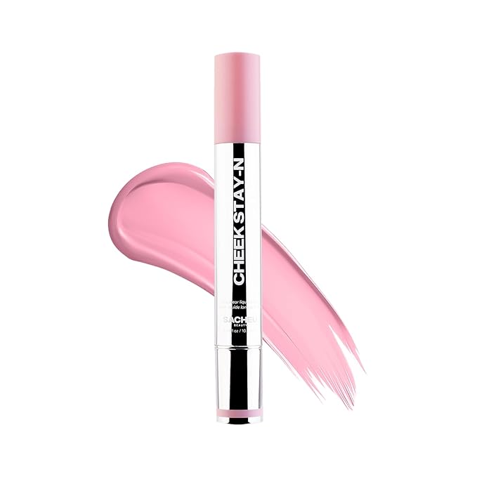 Sacheu Cheek STAY-N Liquid Blush, Dewy Finish, I'm Cute
