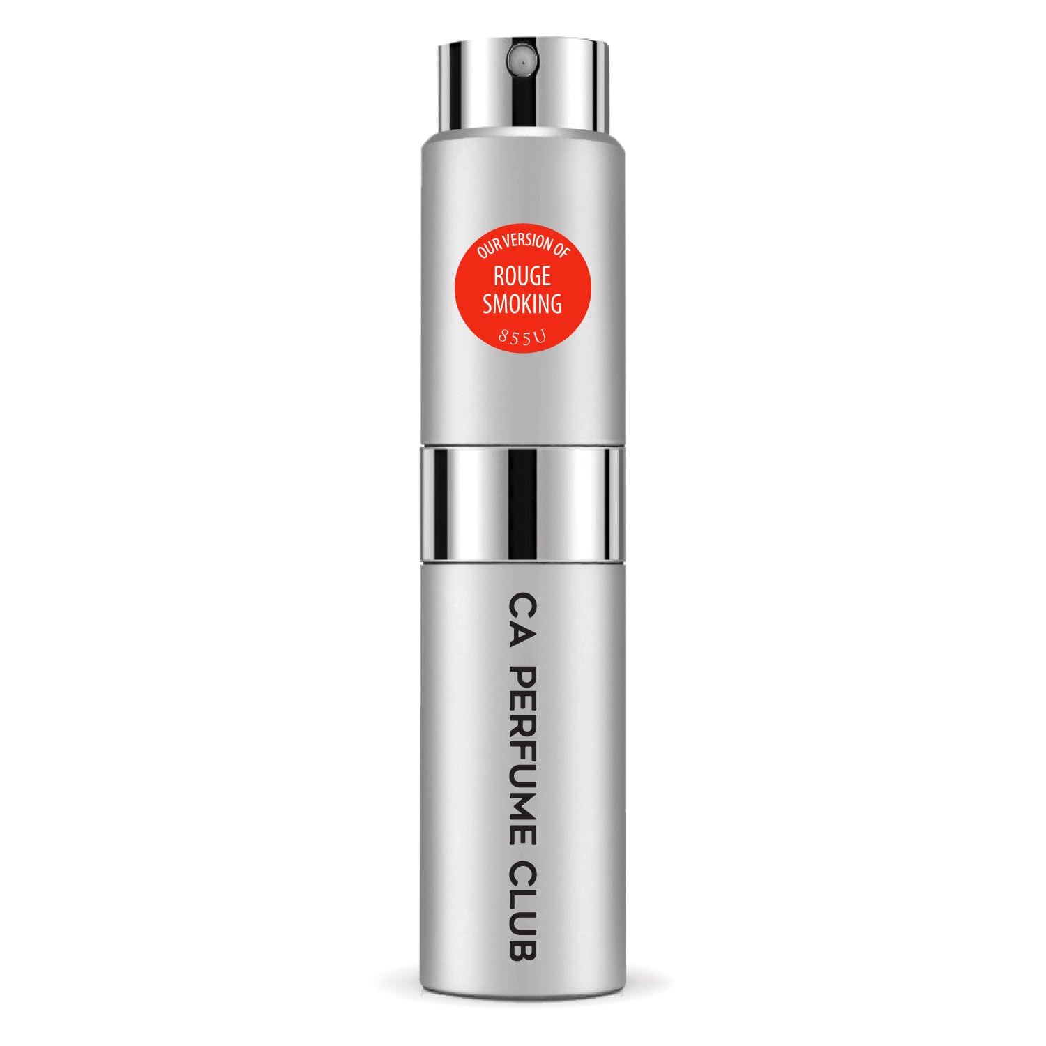 CA Perfume Impression of Rouge Smoking for Women and Men Amber Scent Long Lasting Unisex Fragrance Eau De Parfum Travel Size Refillable Atomizer Spray 0.27 Fl Oz 8ml