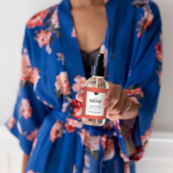 Edens Garden Tangerine Jasmine Aromatherapy Room Spray, All Natural & Made with Essential Oils (Great Home Air Freshener - Try Using On Pillows & Linens for Sleep), 4 oz