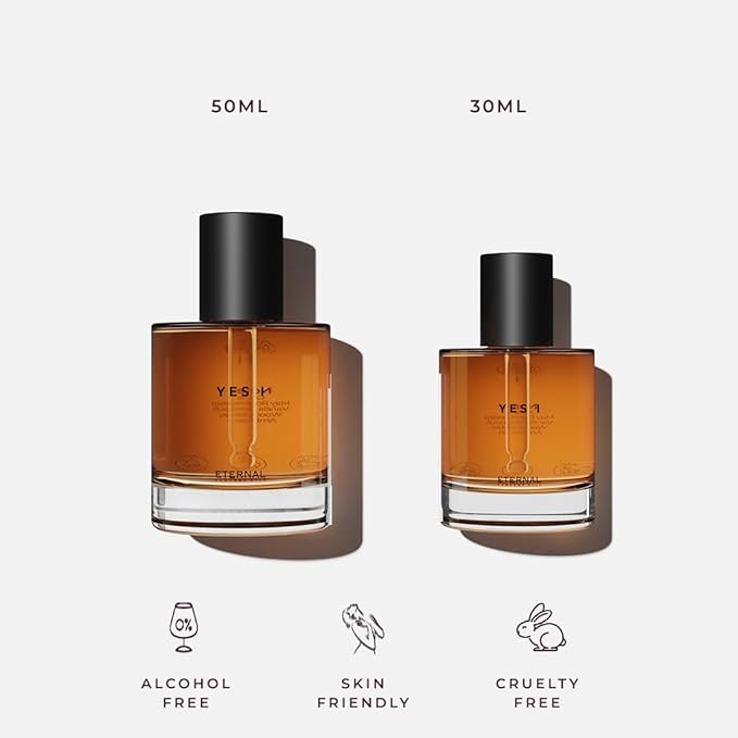 Eternal perfume oils Yes I Perfumes for women Alcohol Free womens perfume Long Lasting Eau De Parfum Concentrated Perfume for men 1.69 FL Oz with 1 FL Oz perfume