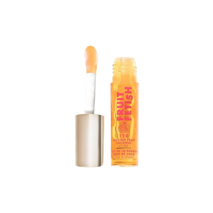 Milani Fruit Fetish Lip Oil, Tinted Hydrating Gloss - Passionfruit Coconut