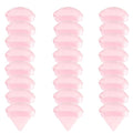 24 Pcs Triangle Powder Puff, Cotton Makeup Puff, Washable Face Powder Puff for Women Girls (24LP)