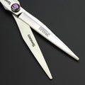 7/8/9 inch hair scissors salon hairdresser and thinning(Rose Gold)