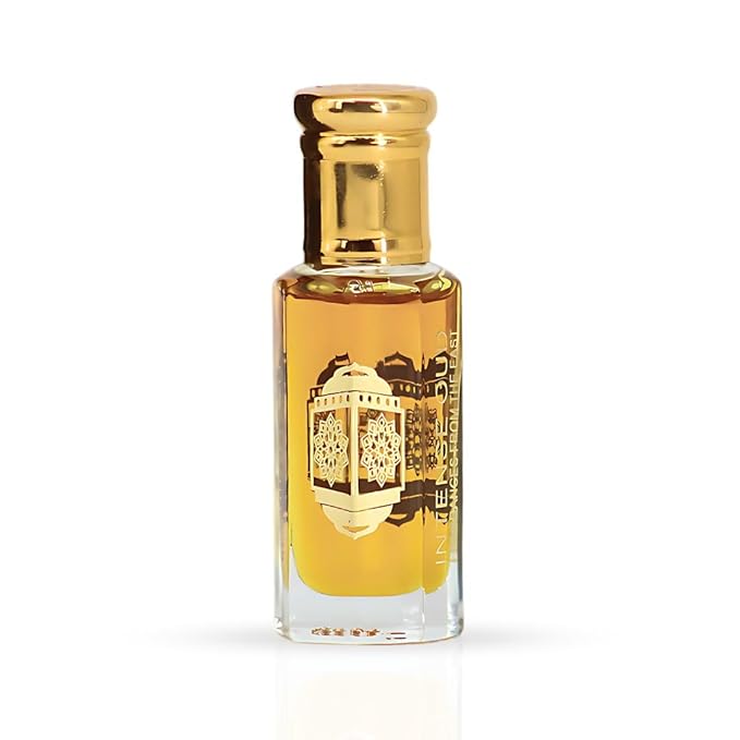 INTENSE OUD Crushed Long Lasting Arabian Perfume Oils for Women 12ML - Fragrance Oil with Pear, Peony, Apricot, Vanilla & Musk Notes - Concentrated Perfume Oil & Valentines Day Gift With Black Box