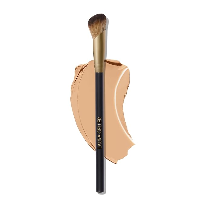 LAURA GELLER Makeup Brushes - Dual-Ended Lip + Eyeshadow Brush, Precision