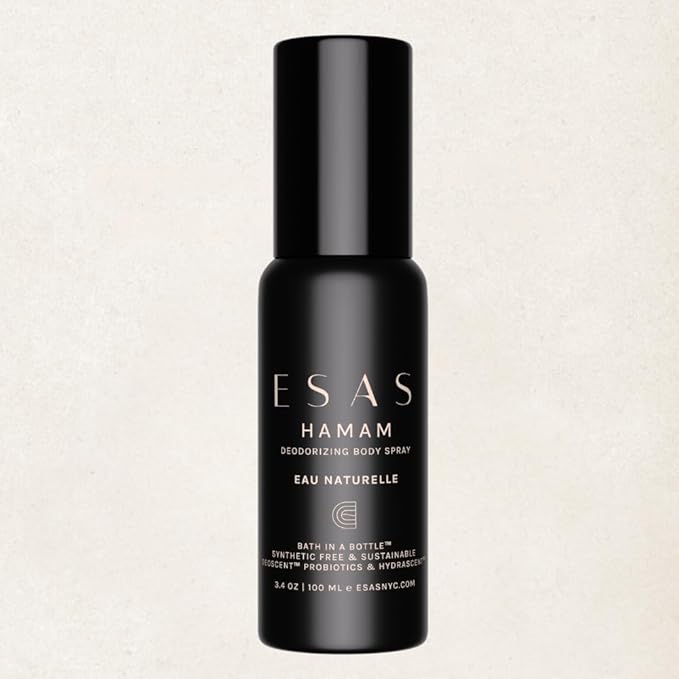 ESAS NYC Primal Hamam - Organic Deodorant Body Spray - MADESAFE® - WARM | SENSUAL | SWEET - 3.4 oz