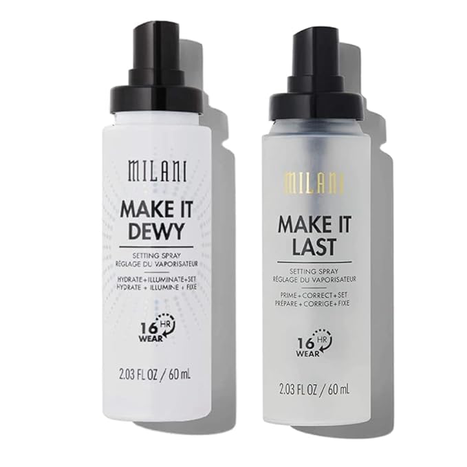Milani Make It Last Original Natural & Dewy Finish Setting Spray 2-Pack