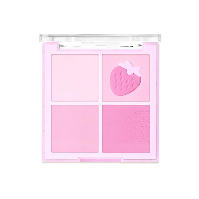 Dasique Blending Mood Cheek #06 Berry Smoothie | 4 Blendable Shades