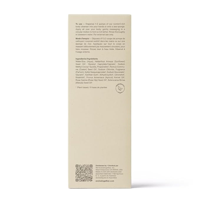 evolvetogether, Nutrient-Rich Body Cleanser, Monaco, 11.8 fl oz