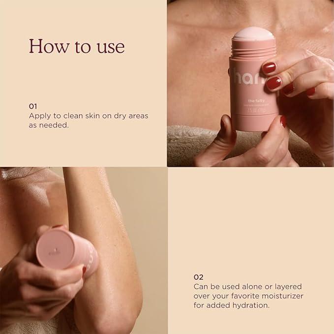 HANNI The Fatty FRAGRANCE-FREE Fatty Acid Moisture Stick, 2.5 oz