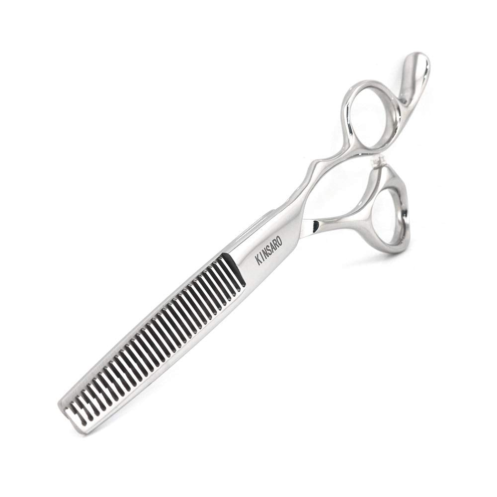 KINSARO Professional 6 Inch Hair Thinning Shears 440C Texturizing Shears