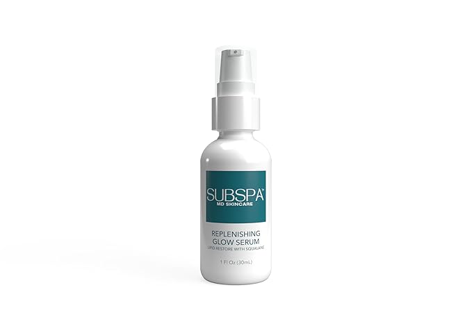SubSpa MD Replenishing Glow Serum with Squalane - Doctor-Developed– Deep Hydration & Skin Barrier Support – Lightweight, Non-Greasy Formula (1 fl oz)