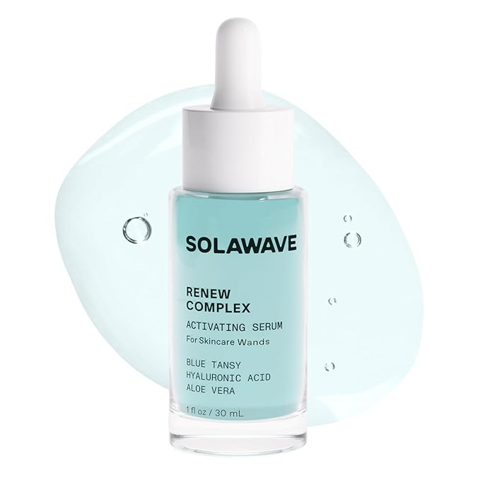 Solawave Renew Complex Red Light Therapy Activation Serum, 1 Oz (1-Pack)