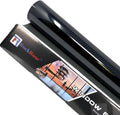 RockRose 20% Premium Carbon Car Window Tint Film 20 in x 15FT 2PLY Charcoal Privacy Film UV, Heat Blocking Tint for Car or Home Adhesive Film Easy Shrink, Plotter Friendly Pro Grade