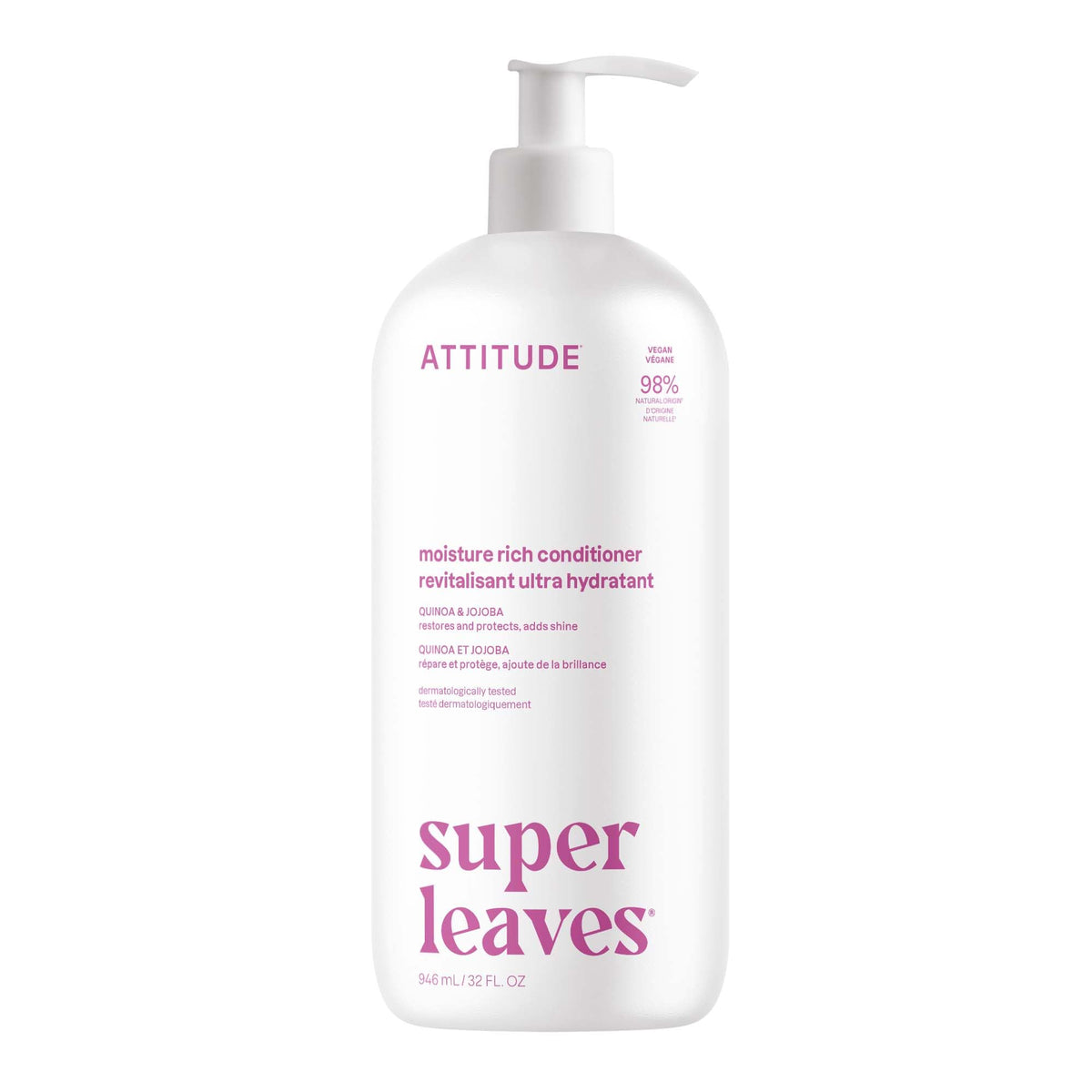 ATTITUDE Hydrating Hair Conditioner for Very Dry Hair, 32 Fl Oz