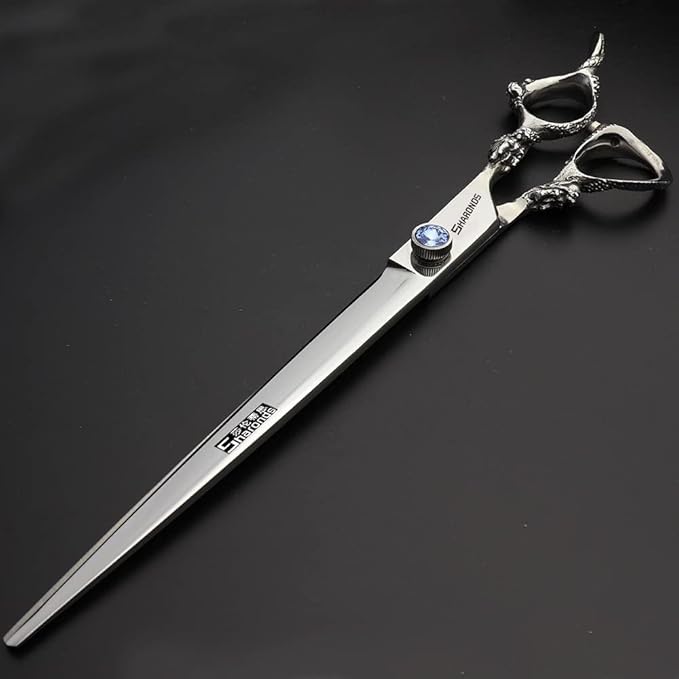 5.5/6 /7 Inch Purple scissors Knight Professional Japanese Hair Scissors Barber Scissors Set (9 inch Cutting)