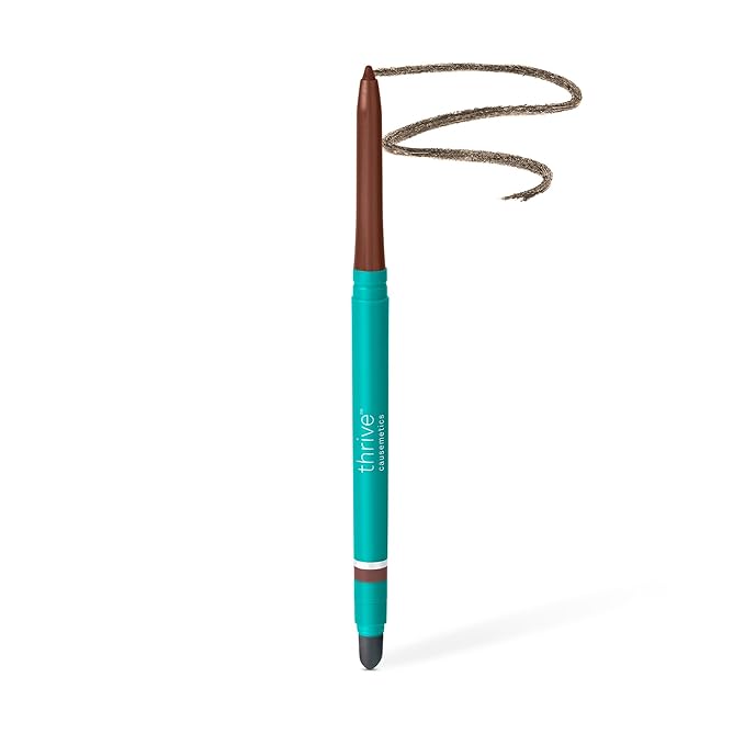 Thrive Causemetics Infinity Waterproof Eyeliner Pencil, Brown Matte Shade