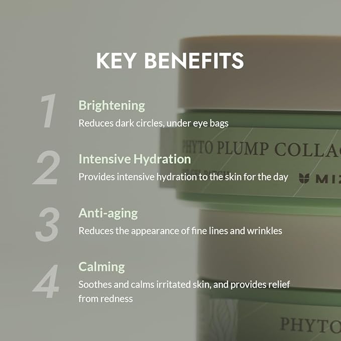 MIZON Phyto Plump Collagen Eye Gel Patch, 60pcs