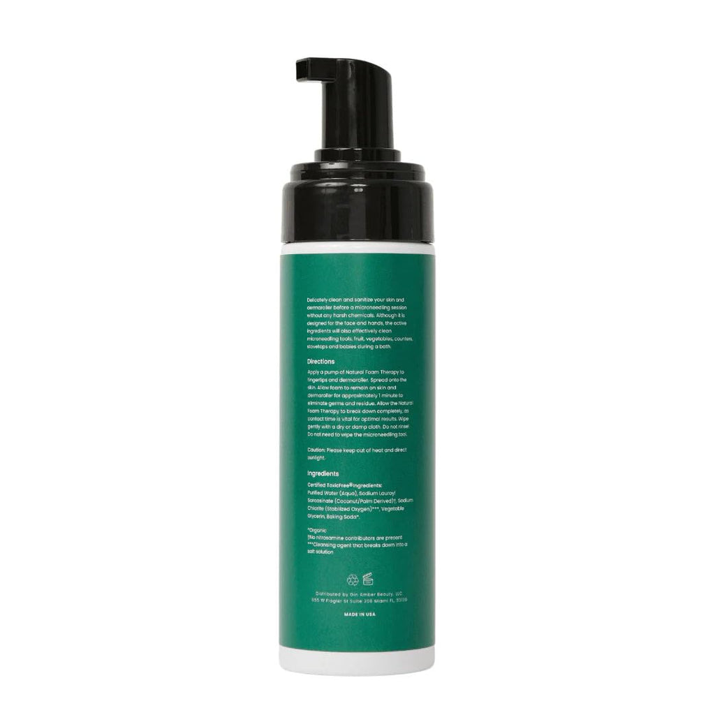 Gin Amber Beauty Foaming Face Wash - Gentle Facial Cleanser, 6 fl oz