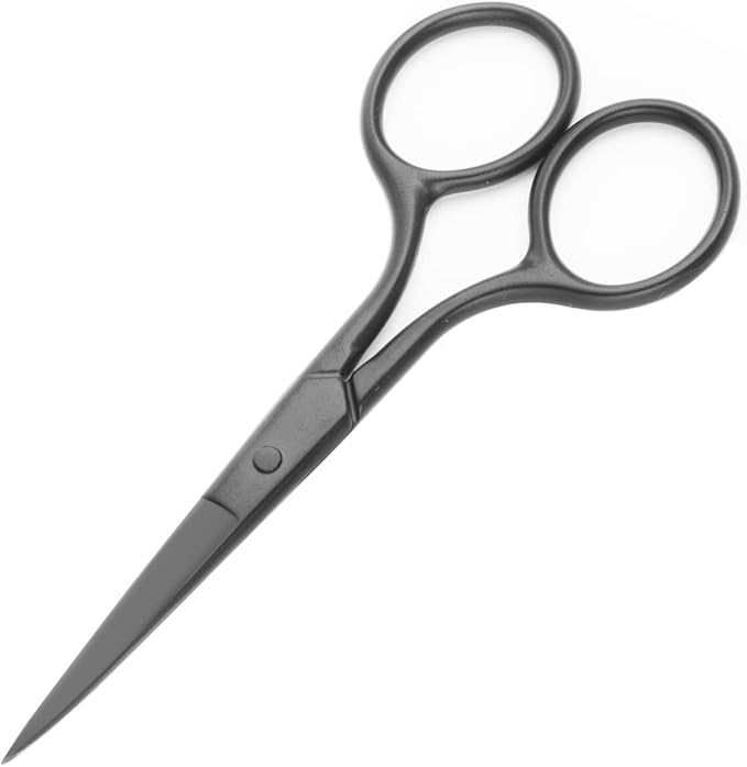 Motanar Multicolor Professional Grooming Scissors for Facial Hair Removal