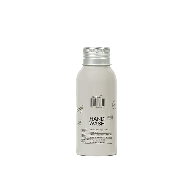 DedCool Hand Wash | Xtra Milk | Squalane, Aloe & Marshmallow Root | Gentle, Hydrating Cleanser | Non-Toxic, Vegan | 2 fl oz