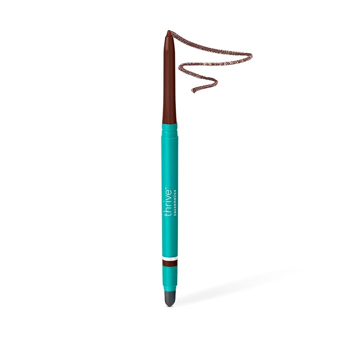 Thrive Causemetics Infinity Waterproof Eyeliner Pencil, Brown Shimmer Shade