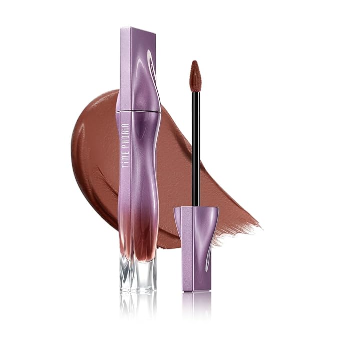 TIMEPHORIA Nebula Velvet Lip Cream, Soft Blur Matte Lip Tint 02 Aurora
