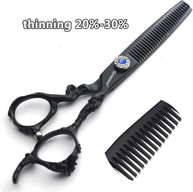 6/7/8/9-inch professional hair clipper set(6+7 inches,3 pieces)