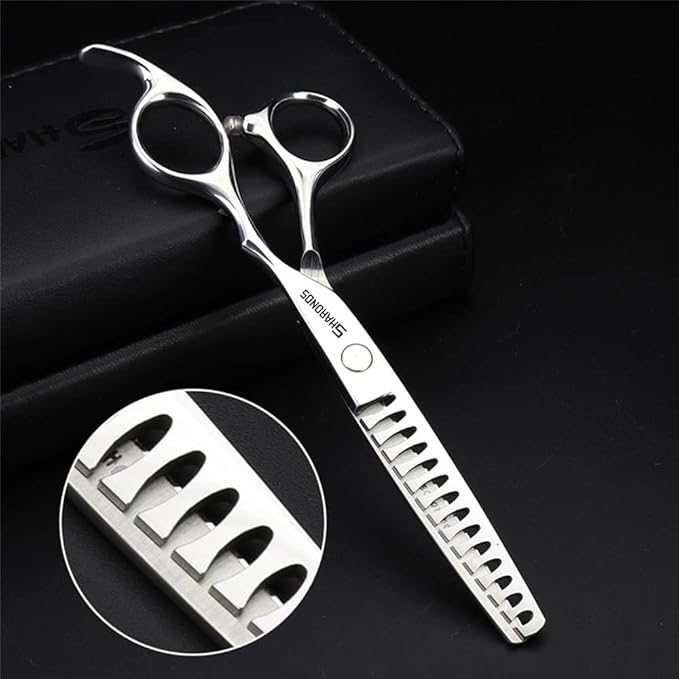 6/6.5 inch professional hair scissors hairdresser hair thinning (6" 4pc)