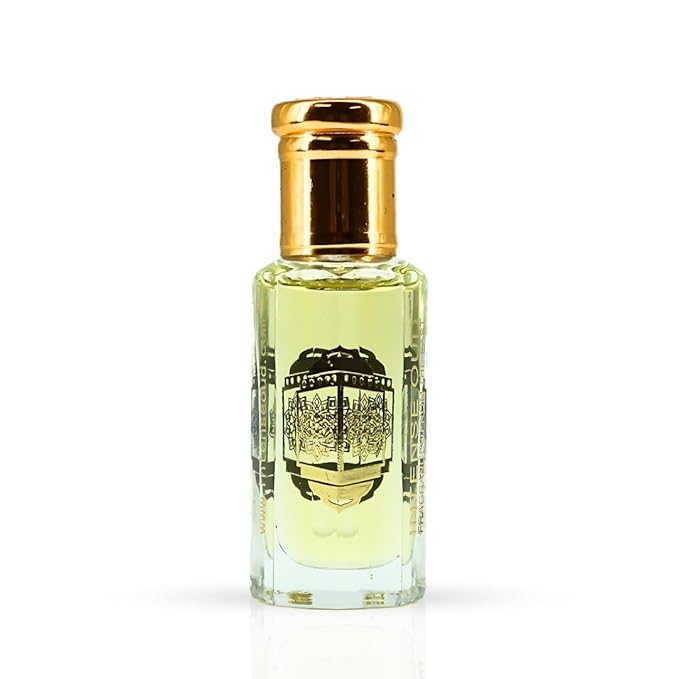 INTENSE OUD Rouje Long Lasting Arabian Perfume Oils for Women 12ML (0.40 OZ) Fragrance Oil with Red Fruits, Saffron & Woody Notes - Luxury Concentrated Perfume Oil & Valentines Day Gift With Black Box