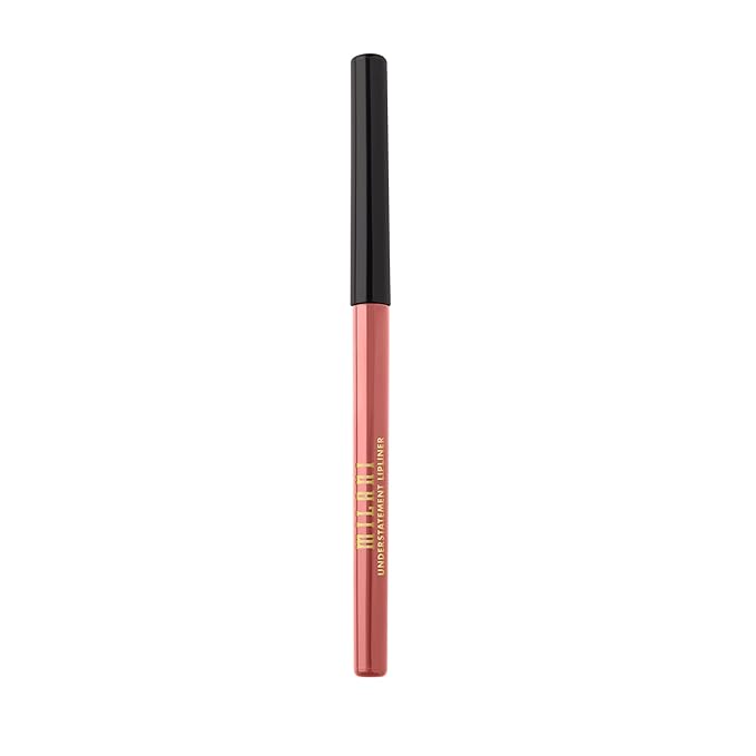 Milani Understatement Lipliner Pencil - Highly Pigmented Retractable Soft Lip Liner Pencil, Easy to Use Lip Makeup - French Rose