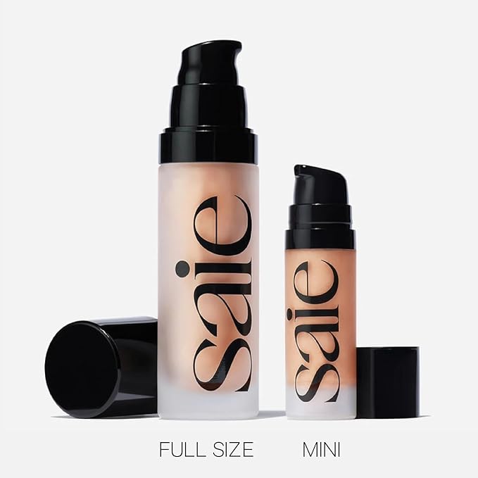 Saie Glowy Super Gel Illuminating Face Makeup Primer, Sunglow (1 oz)