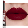 IATMOMOD Maroon Red Matte Lipstick for Women Mature, Long Lasting Waterproof Transfer-Proof Vegan Lip Bar, 24 Hours Moisturizing Natural Lip Stain, All-Day Lip Color M07#