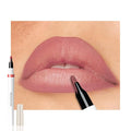 FeiCuiYun Matte Calligraphy Liquid Lip Liner Lipstick Pencil, Lunar Berry Long-Lasting Transfer-Proof Lip Stain, Lightweight Lipstick, Sheer Buildable Color, Fades to a Natural Wash of Colors